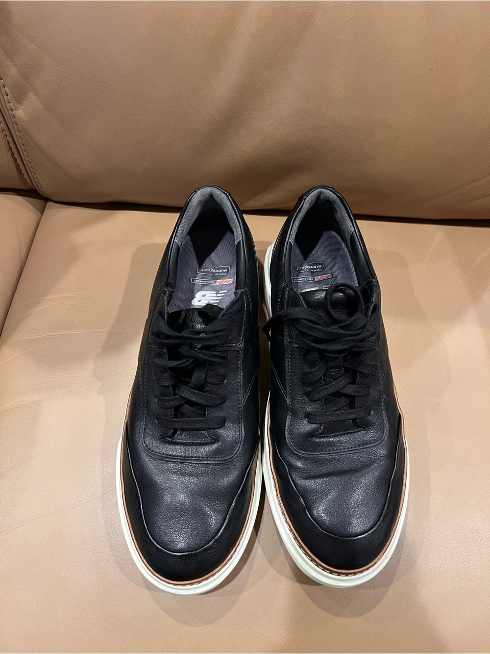 Allen Edmonds Burke Shoes
Men's 10.5 Casual Sneakers - Black Leather - Picture 4 of 7